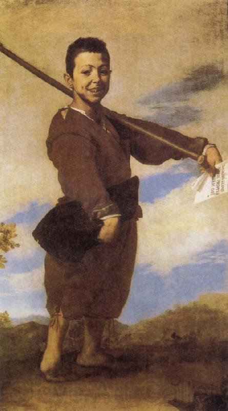 Jusepe de Ribera The Boy with the Clbfoot Norge oil painting art